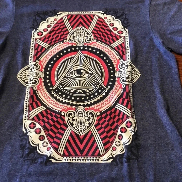 Tony Hawk Pyramid Tee Shirt - Picture 1 of 4